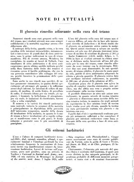 Rivista italiana di terapia periodico mensile