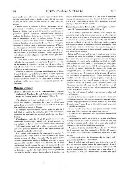 Rivista italiana di terapia periodico mensile