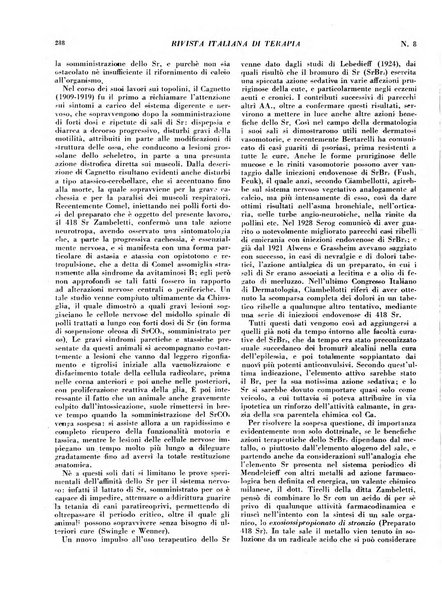 Rivista italiana di terapia periodico mensile