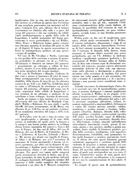 Rivista italiana di terapia periodico mensile