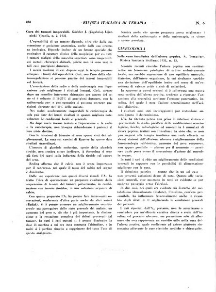 Rivista italiana di terapia periodico mensile