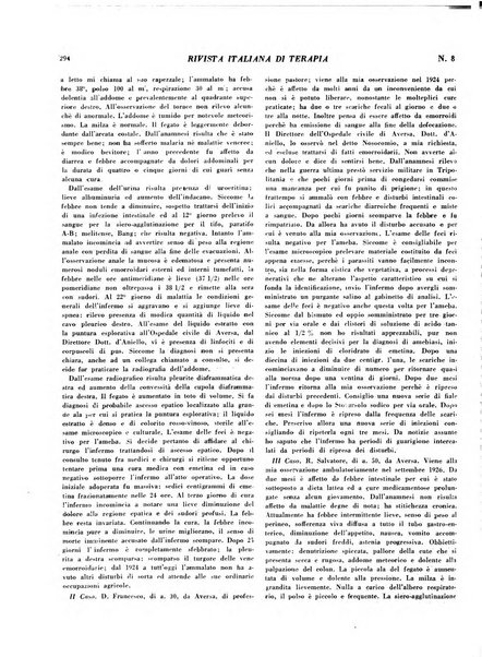 Rivista italiana di terapia periodico mensile