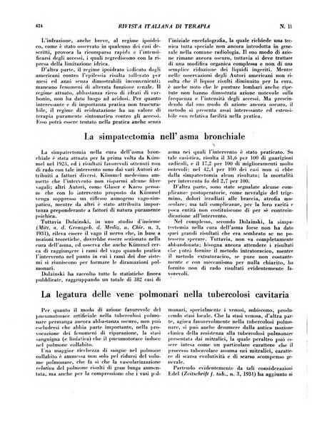 Rivista italiana di terapia periodico mensile