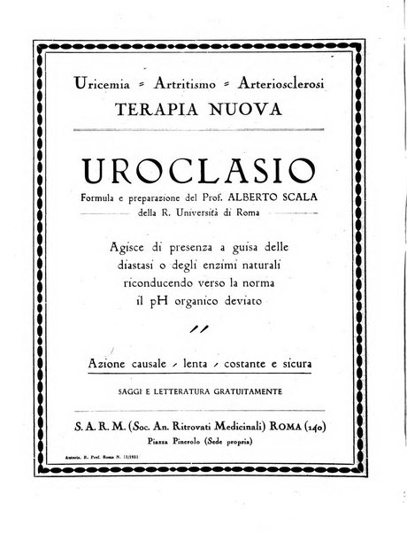 Rivista italiana di terapia periodico mensile