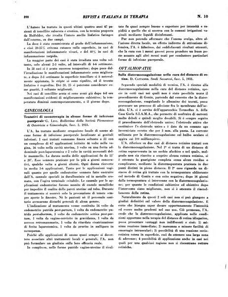 Rivista italiana di terapia periodico mensile