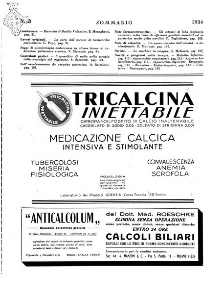 Rivista italiana di terapia periodico mensile