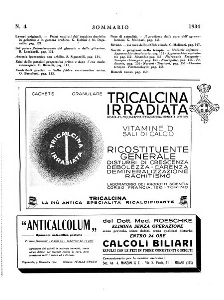 Rivista italiana di terapia periodico mensile