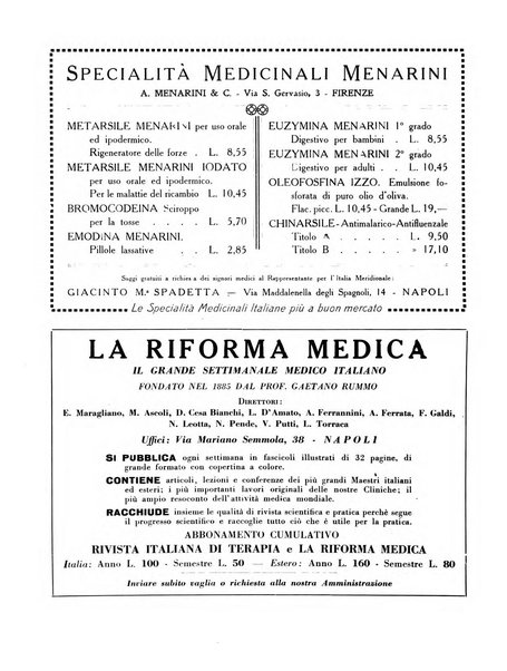 Rivista italiana di terapia periodico mensile