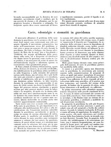 Rivista italiana di terapia periodico mensile