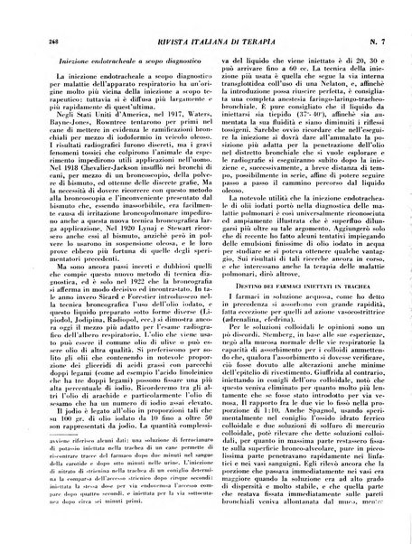 Rivista italiana di terapia periodico mensile