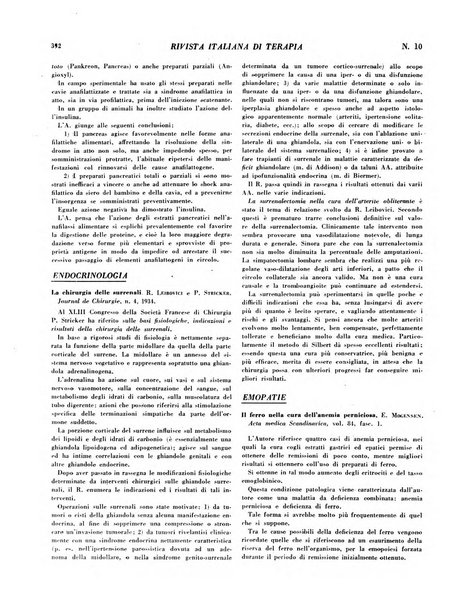 Rivista italiana di terapia periodico mensile