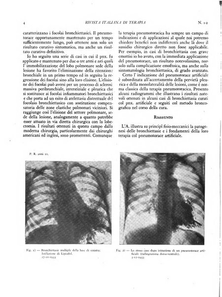 Rivista italiana di terapia periodico mensile