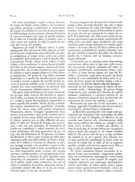 Rivista italiana di terapia periodico mensile