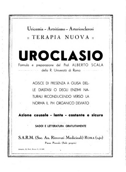 Rivista italiana di terapia periodico mensile