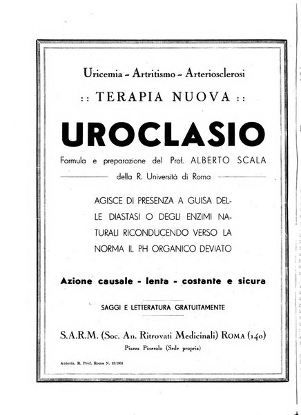 Rivista italiana di terapia periodico mensile