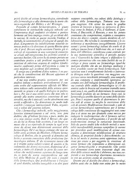 Rivista italiana di terapia periodico mensile