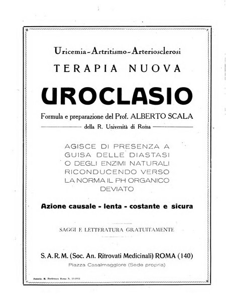 Rivista italiana di terapia periodico mensile