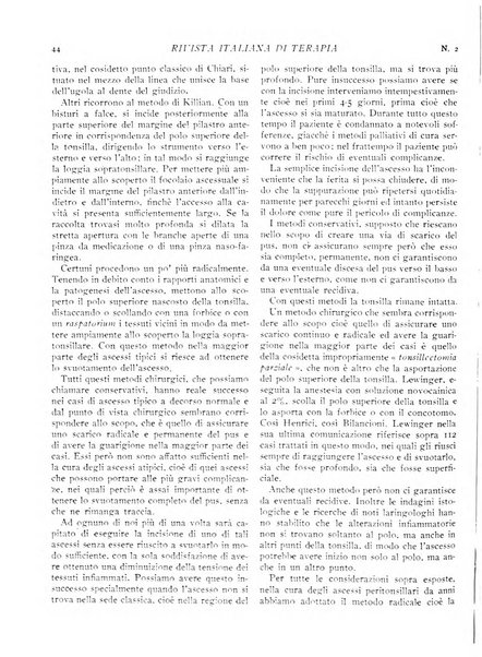 Rivista italiana di terapia periodico mensile