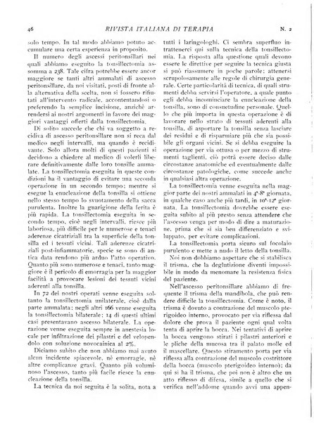 Rivista italiana di terapia periodico mensile