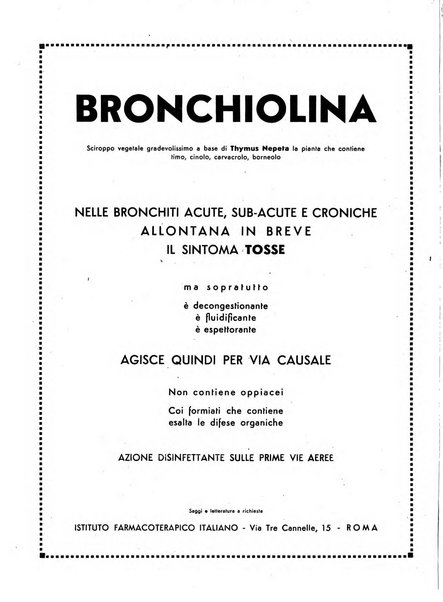 Rivista italiana di terapia periodico mensile