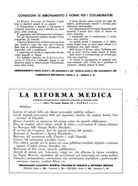 Rivista italiana di terapia periodico mensile