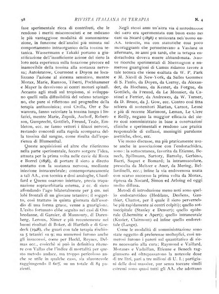 Rivista italiana di terapia periodico mensile