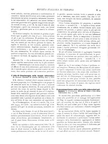 Rivista italiana di terapia periodico mensile