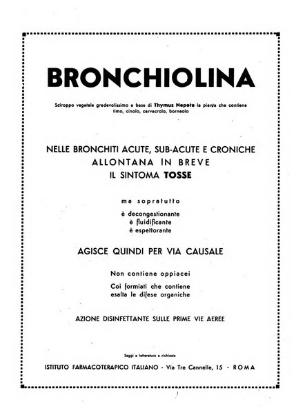 Rivista italiana di terapia periodico mensile