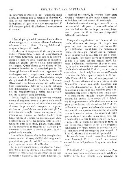 Rivista italiana di terapia periodico mensile