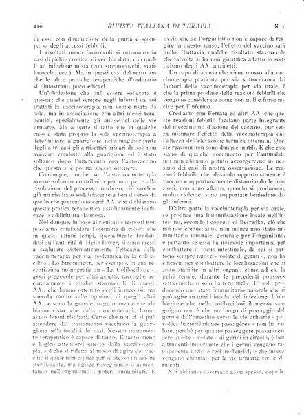 Rivista italiana di terapia periodico mensile