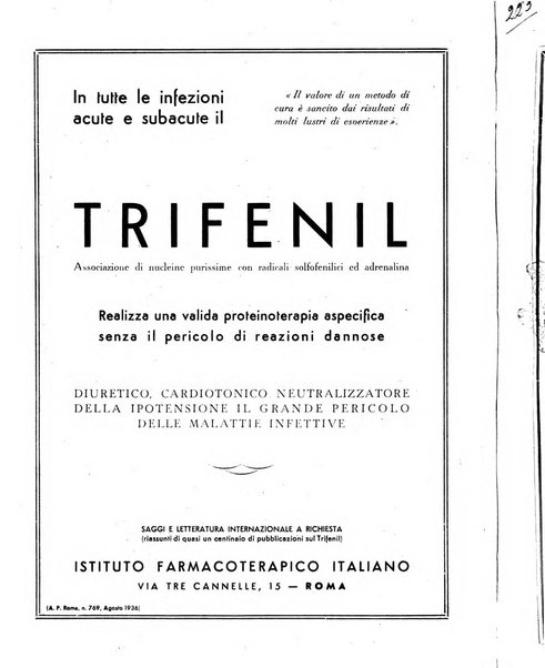 Rivista italiana di terapia periodico mensile