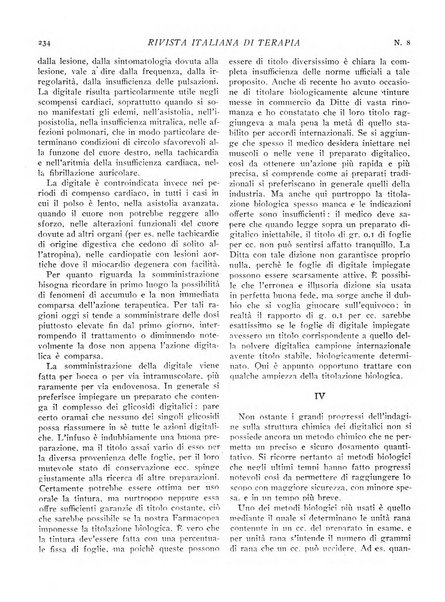 Rivista italiana di terapia periodico mensile