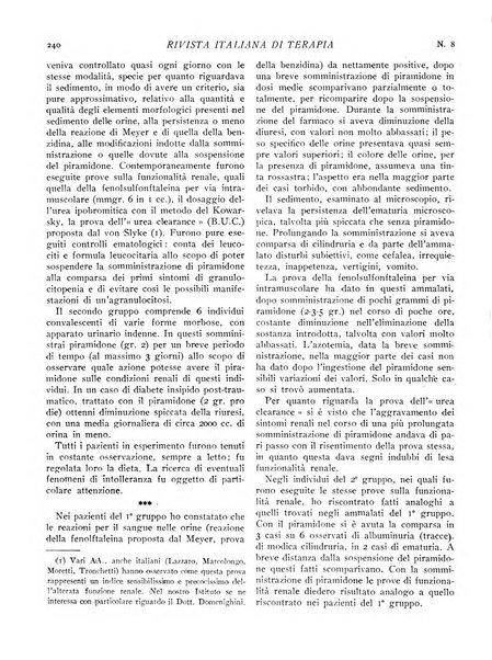 Rivista italiana di terapia periodico mensile