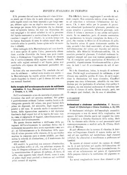 Rivista italiana di terapia periodico mensile