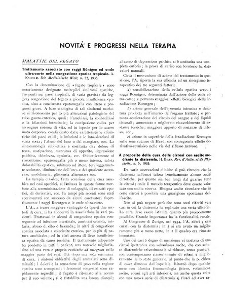 Rivista italiana di terapia periodico mensile