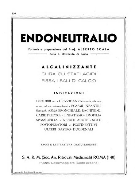 Rivista italiana di terapia periodico mensile