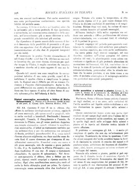 Rivista italiana di terapia periodico mensile