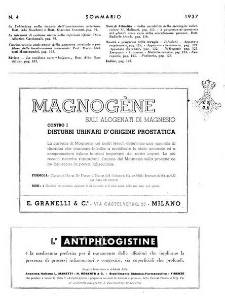 Rivista italiana di terapia periodico mensile