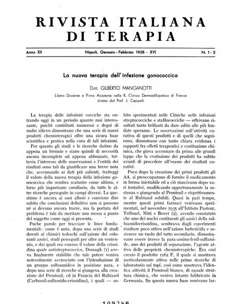 Rivista italiana di terapia periodico mensile