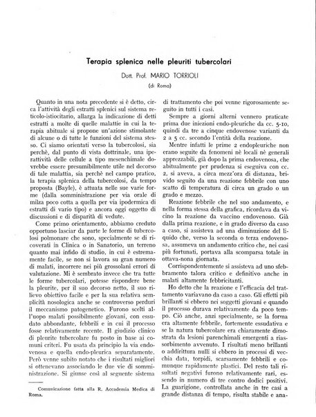 Rivista italiana di terapia periodico mensile