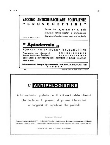 Rivista italiana di terapia periodico mensile