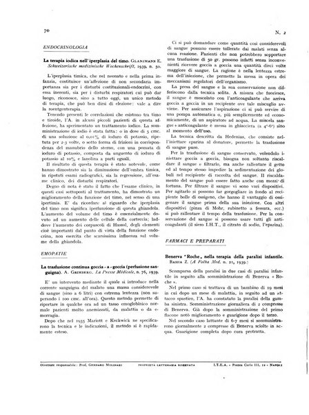 Rivista italiana di terapia periodico mensile