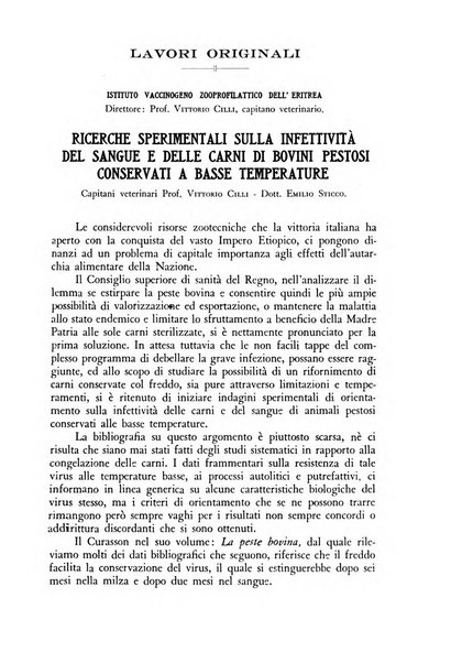 Rivista militare di medicina veterinaria Periodico bimestrale