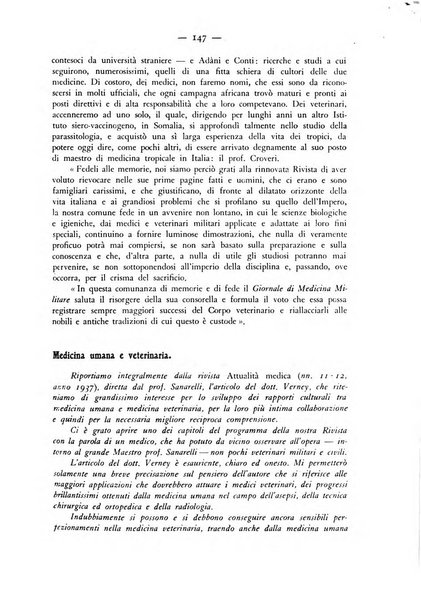 Rivista militare di medicina veterinaria Periodico bimestrale