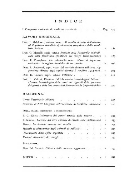 Rivista militare di medicina veterinaria Periodico bimestrale