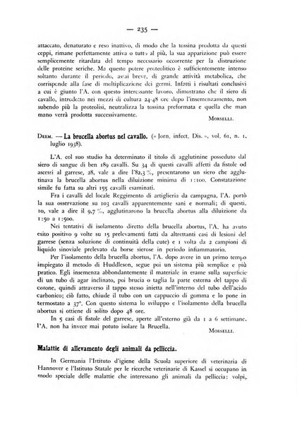 Rivista militare di medicina veterinaria Periodico bimestrale