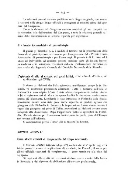 Rivista militare di medicina veterinaria Periodico bimestrale