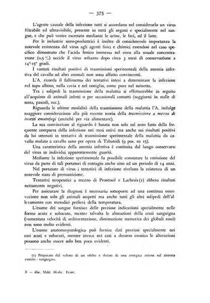 Rivista militare di medicina veterinaria Periodico bimestrale