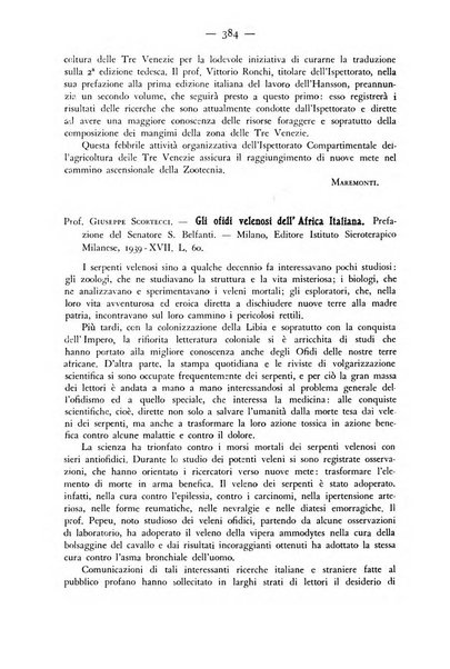 Rivista militare di medicina veterinaria Periodico bimestrale