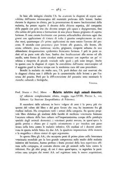 Rivista militare di medicina veterinaria Periodico bimestrale